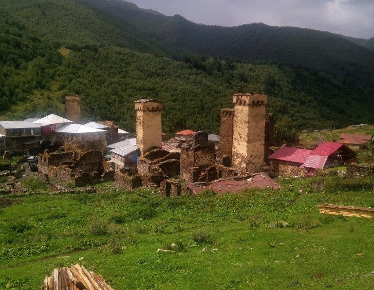 Utrinek iz Svanetija