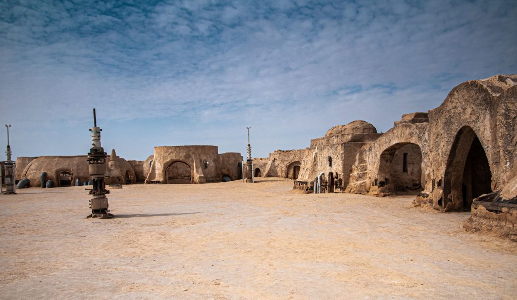 Matmata - trogloditsko naselje Berberov